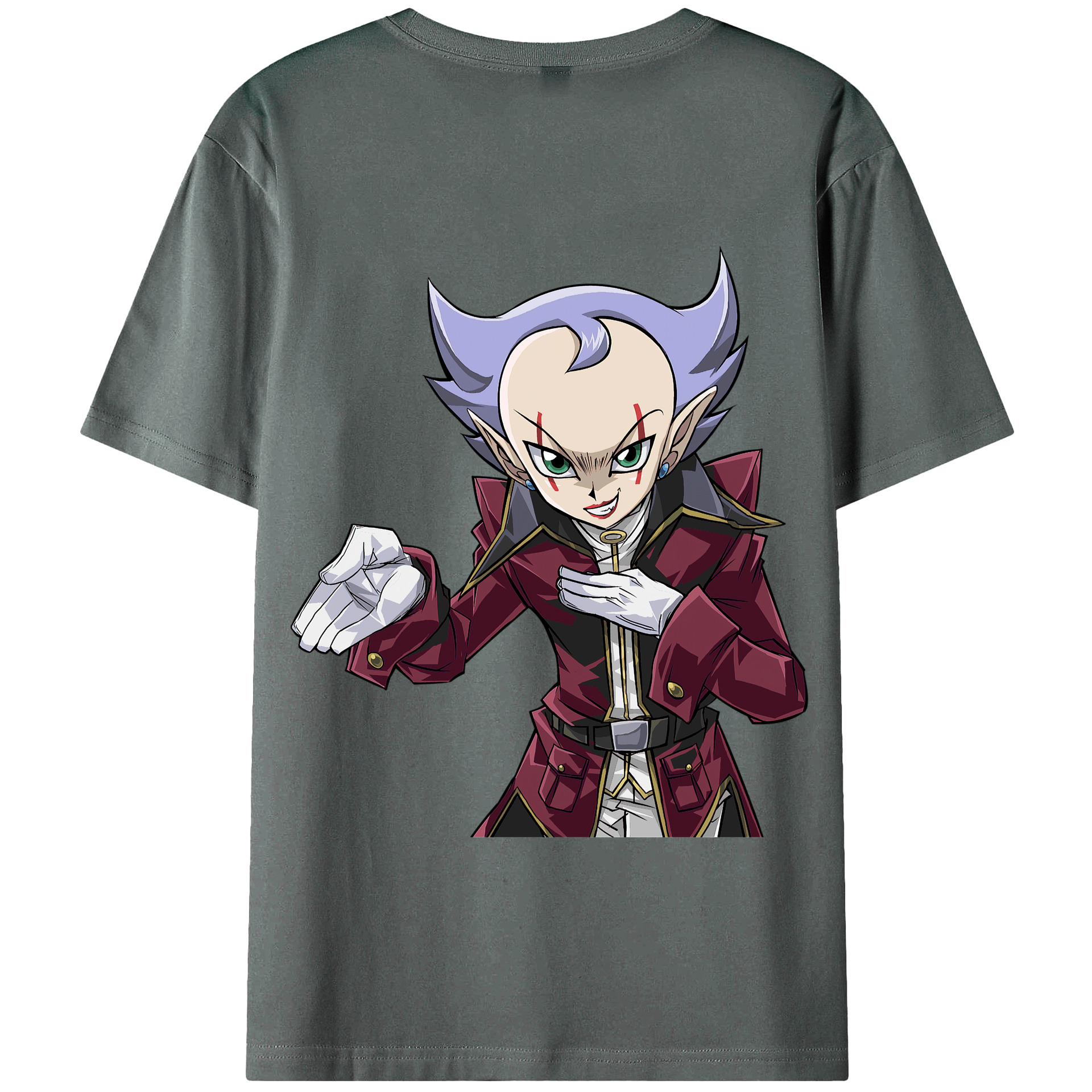 （画像用） 遊☆戯☆王 Yu-Gi-Oh! 綿100％半袖Tシャツ（背面プリント）